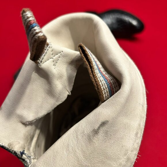 Custom Made Black Alligator Riding Boots – Size 8 - Picture 10 of 11